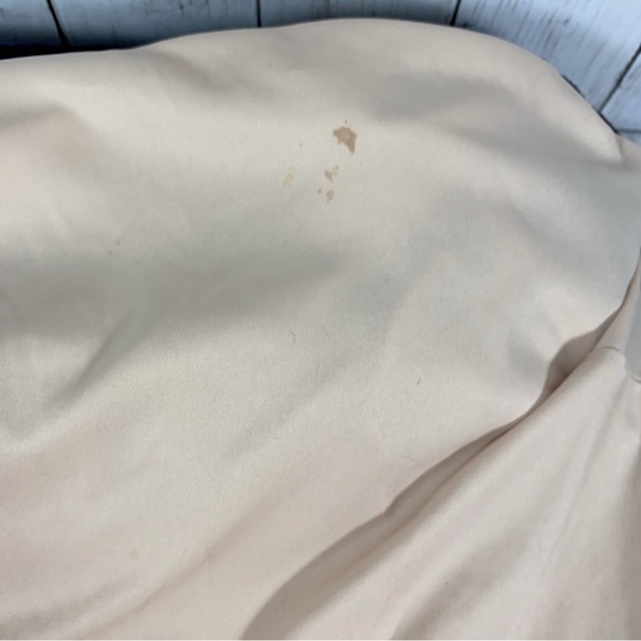 R&M Richards Womens Dress Size 14W Purple Sequin Lace Overlay Chiffon Midi - Picture 10 of 11